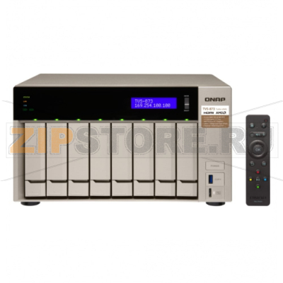 Накопитель сетевой QNAP TVS-873 