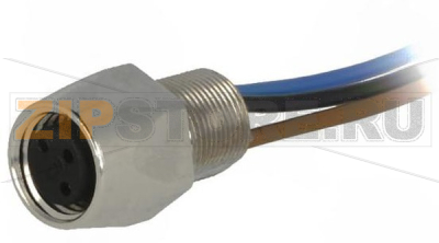 Разъем M8, 4 А, 0.5 м, 3 контакта Hirschmann ELKE 3308VFM805 