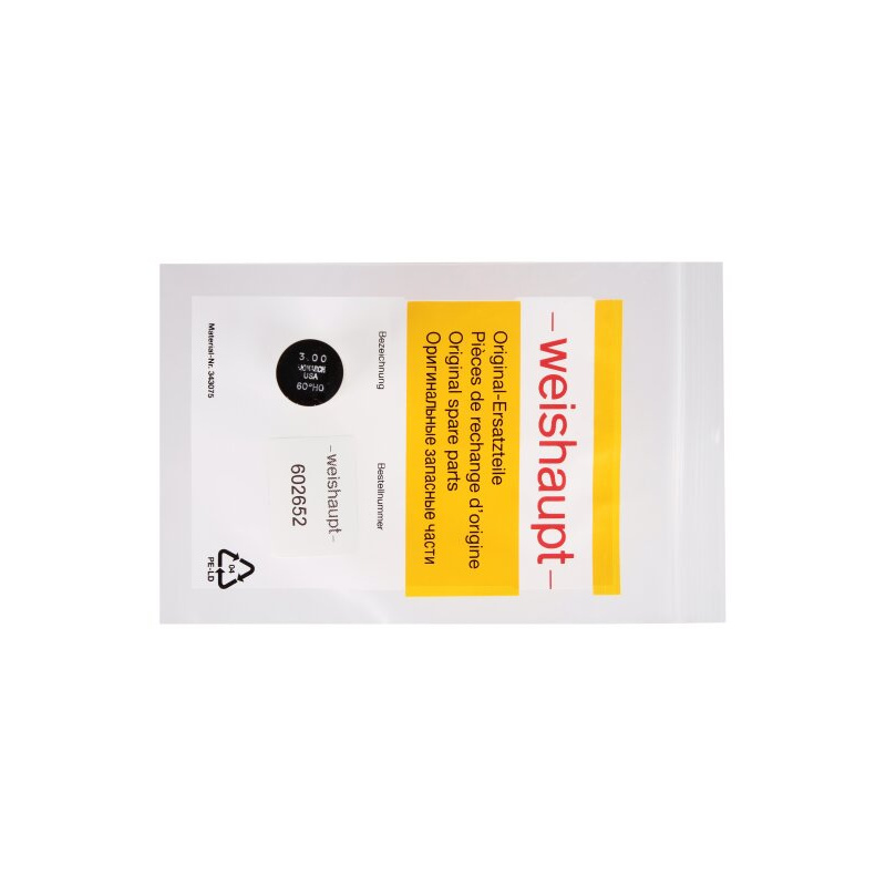 Форсунка Weishaupt 3.00/60° HO 