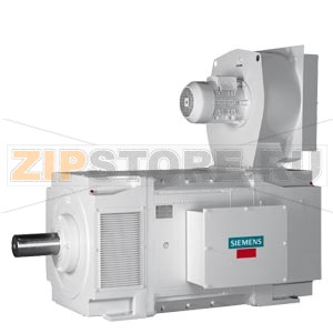 Электродвигатель постоянного тока, compensated 600 V, 1550rpm, 580kW, 1020A Armature control up to 10rpm M=constant Degree of protection IP54/IC W37 A86 Air/water cooler assembled Siemens 1HS7351-5NF..-7NV1 