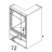 Chasis pintado gris Fagor ATM-101