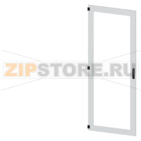 SIVACON, door, left, inspection window, IP55, H: 2200 mm, W: 800 mm, RAL 7035, Protection class 1 Siemens 8MF1280-2UT15-0BE2
