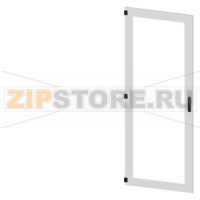 SIVACON, door, left, inspection window, IP55, H: 2200 mm, W: 800 mm, RAL 7035, Protection class 1 Siemens 8MF1280-2UT15-0BE2