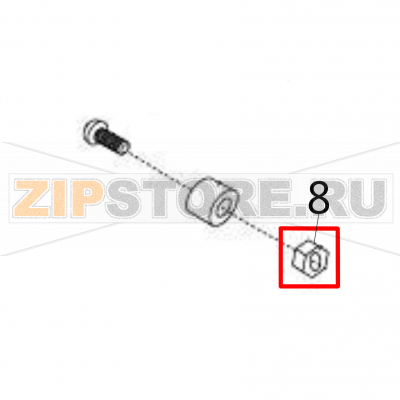 Hexagon nut (2N3X0.5) Sato DR308e Hexagon nut (2N3X0.5) Sato DR308eЗапчасть на деталировке под номером: 8Название запчасти на английском языке: Hexagon nut (2N3X0.5) Sato DR308e.