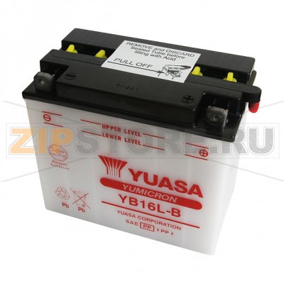 YUASA YB16L-B Мото аккумулятор Yuasa YB16L-B Напряжение АКБ: 12VЕмкость АКБ: 19Ah
