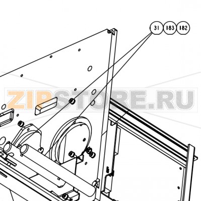 Шайба стопорная М5 Datamax A-4606 LH Шайба стопорная М5 Datamax A-4606 LHЗапчасть на сборочном чертеже под номером: 182Название запчасти Datamax на английском языке: (50PK) WASHER SPLIT LOCK M5 CRES