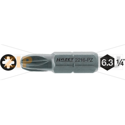 Бита крестовая PZ 3, C 6.3, 1 шт Hazet 