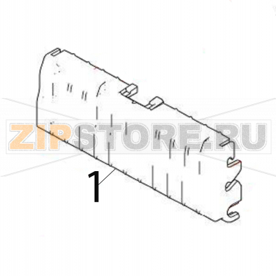 Dispense open cover Sato CG408DT Dispense open cover Sato CG408DTЗапчасть на деталировке под номером: 1Название запчасти на английском языке: Dispense open cover Sato CG408DT.