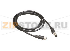 Аксессуар Accessories UDB-Cable-1M Pepperl+Fuchs Mechanical specificationsConnectionM8 x 1 Male connector , M8 x 1 Female connector , 3-pinMaterialCablePURCableColorblackCable length1 m