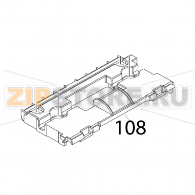 Dis inner cover Sato FX3-LX Dis inner cover Sato FX3-LXЗапчасть на деталировке под номером: 108Название запчасти на английском языке: Dis inner cover Sato FX3-LX.
