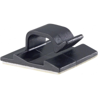 Зажим кабельный, самоклеющийся, черный, 1 шт PB Fastener 5433-SW
