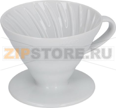 ВОРОНКА КЕРАМИЧЕСКАЯ HARIO НА 1-4 ЧАШКИ БЕЛАЯ 