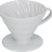 ВОРОНКА КЕРАМИЧЕСКАЯ HARIO НА 1-4 ЧАШКИ БЕЛАЯ - ВОРОНКА КЕРАМИЧЕСКАЯ HARIO НА 1-4 ЧАШКИ БЕЛАЯ