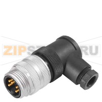 КОННЕКТОР ДЛЯ 7/8 ДЛЯ 24V, SWITCHED И UNSWITCHED ВИНТОВЫЕ КЛЕММЫ, 2.5MM2 ANGLED MALE Siemens 3RK1902-3BA00