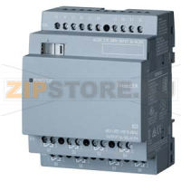 LOGO! DM16 230R, МОДУЛЬ РАСШИРЕНИЯ, НАПРЯЖЕНИЕ ПИТАНИЯ/ВХОДОВ/ВЫХОДОВ: 230 В/230 В/РЕЛЕ, ШИРИНА 4TE, 8 DI/8 DO, ДЛЯ LOGO! 8 Siemens 6ED1055-1FB10-0BA2