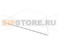 GRHD SINGLE GLASS END W/EDGING