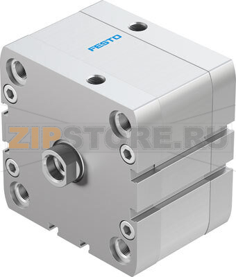 Пневмоцилиндр компактный Festo ADN-80-15-I-PPS-A 