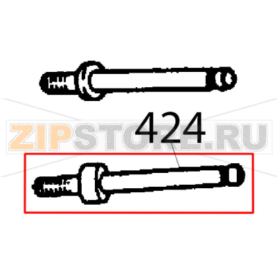 Perno affilatoio PRL af. sc. Sirman Topaz 195 Perno affilatoio PRL af. sc. Sirman Topaz 195Запчасть на деталировке под номером: 424