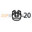 Semi-joint lower current version Brema G 1000 Semi-joint lower current version Brema G 1000Запчасть на деталировке под номером: 20Название запчасти Brema на английском языке: Semi-joint lower current version G 1000.