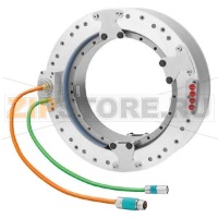 SIMOTICS T высокомоментный электродвигатель; components 3-phase synchronous motor; integrated precision and power cooler; radial cable outlet; power and signal cable 1m diameter 440mm; length 220mm; max. torque 2150 Nm; max. speed 560rpm; max. current 280