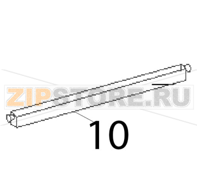Sauce lid Roller Grill Majestic Sauce lid Roller Grill MajesticЗапчасть на деталировке под номером: 10
