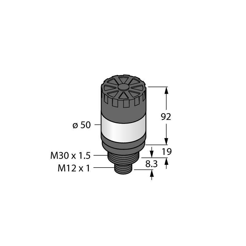 Сигнализатор звуковой, многофункциональный, одноцветный Turck TL50HYALSCQ 
