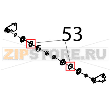 Oring bussola pass. porta rif. 3087 Teikos TS983 Oring bussola pass. porta rif. 3087 Teikos TS983Запчасть на деталировке под номером: 53