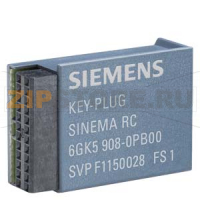 KEY-PLUG SINEMA RC, Removable data storage medium for enabling of the connection to SINEMA Remote Connect for S615 and SCALANCE M for simple device replacement in event of fault and for Recording of configuration data Siemens 6GK5908-0PB00