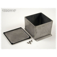 Корпус алюминиевый 119.5x119.5x94 мм, серый, 1 шт Hammond 1590WVF
