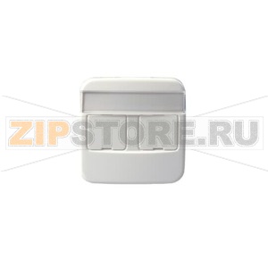 Накладка для розетки, белая ABB 2TKA000604G1 