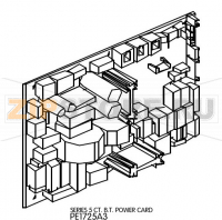 Series 5 CT. B.T. power card Unox XVC 205 