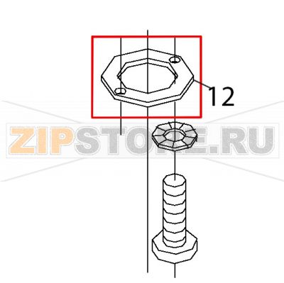 Anchorage distributor Fagor AD-90 Anchorage distributor Fagor AD-90Запчасть на деталировке под номером: 12Название запчасти Fagor на английском языке: Anchorage distributor AD-90.