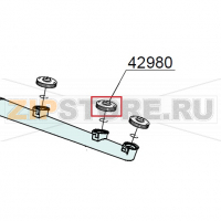 Закрытый жиклер полоскания DIHR DW014