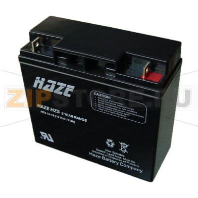 Haze HZS12-18 AGM аккумулятор Haze HZS12-18Напряжение: 12V. Емкость: 18Ah Габариты: 180х76х167мм. Вес: 6,3кг