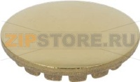 BURNER CAP PRINTED BRASS POLISHED