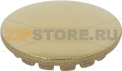 BURNER CAP PRINTED BRASS POLISHED 