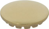 BURNER CAP PRINTED BRASS POLISHED