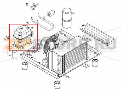 Compressor Sagi DF51M  Compressor Sagi DF51MЗапчасть на 