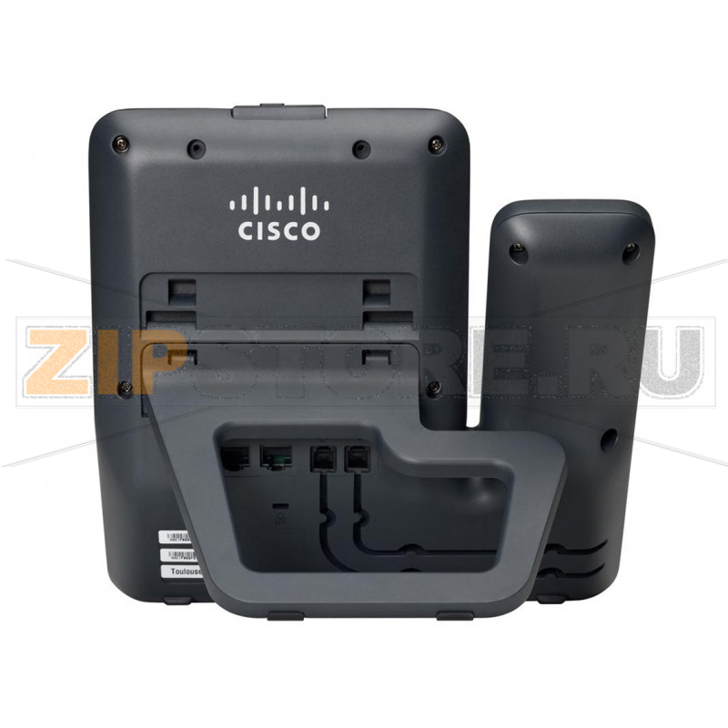 IP-видеотелефон 48 В/DC, 2xGE, 4 линии, RJ-45, 640х480 пкс, RJ-9/Bluetooth Cisco CP-8945-K9 