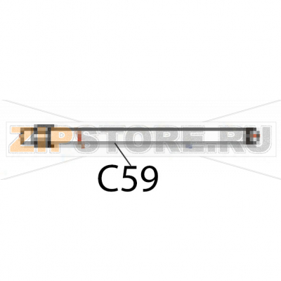 Label guide shaft Godex EZ-2250i Label guide shaft Godex EZ-2250iЗапчасть на деталировке под номером: C-59Название запчасти Godex на английском языке: Label guide shaft EZ-2250i.