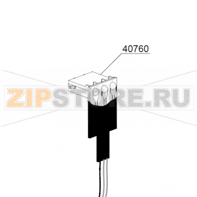 Water flow board DIHR GS 40 Water flow board DIHR GS 40Запчасть на деталировке под номером: 40760Название запчасти на английском языке: Water flow board DIHR GS 40