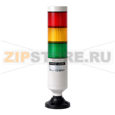 Колонна сигнальная, светодиодная, модульная, Ø: 56 мм Autonics PTE-AG-302-RYG 