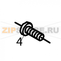 Tornillo alomado M-4x15 Fagor FI-200