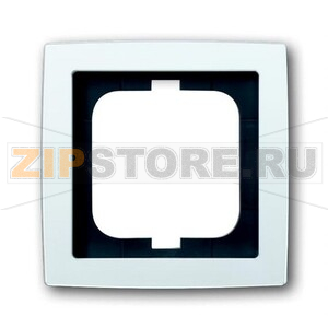 Рамка одноместная, альпийский белый ABB 2CKA001754A4536 