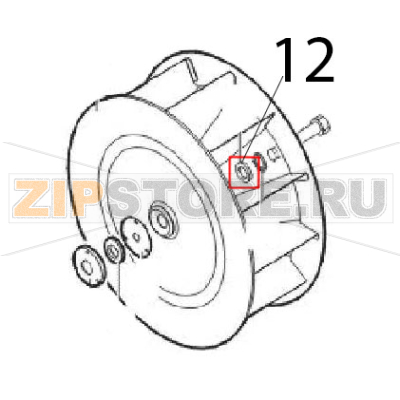 Washer Ø: 30, Ø: 10.5=2.5 Angelo Po FM611E1 Washer Ø: 30, Ø: 10.5=2.5 Angelo Po FM611E1Запчасть на деталировке под номером: 12