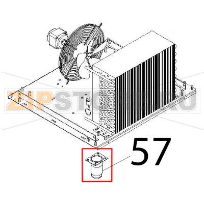Foot Angelo Po IA101L Foot Angelo Po IA101LЗапчасть на деталировке под номером: 57