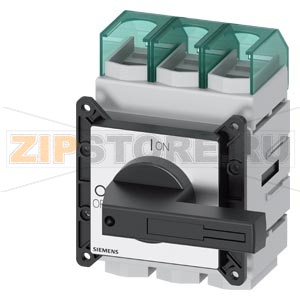 SENTRON, Molded case switch 3LD5 UL, Main switch, 3-pole, certified according to UL489 UL60947-4-1 and IEC60947-3, UL: 125A, SCCR 65kA at 480VAC, Operating power at 480VAC 3-phase: 75hp, IEC: 125A, Operating power at AC-23A at 400V: 55kW, front-mounted, r 