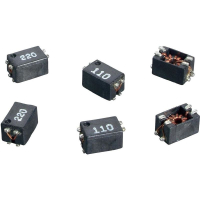 Фильтр линейный 22 мкГн, SMD, 0.23 Ом, 1500 Ом, 0.3 A, 1 шт Würth Elektronik WE-SLM