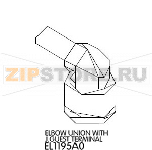 Elbow union with J.Guest terminal Unox XL 405 Elbow union with J.Guest terminal Unox XL 405Запчасть на деталировке под номером: 22Название запчасти на английском языке: Elbow union with J.Guest terminal Unox XL 405