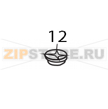 Tappo in gomma D.17 Elettrobar Fast 161 DP Tappo in gomma D.17 Elettrobar Fast 161 DPЗапчасть на деталировке под номером: 12